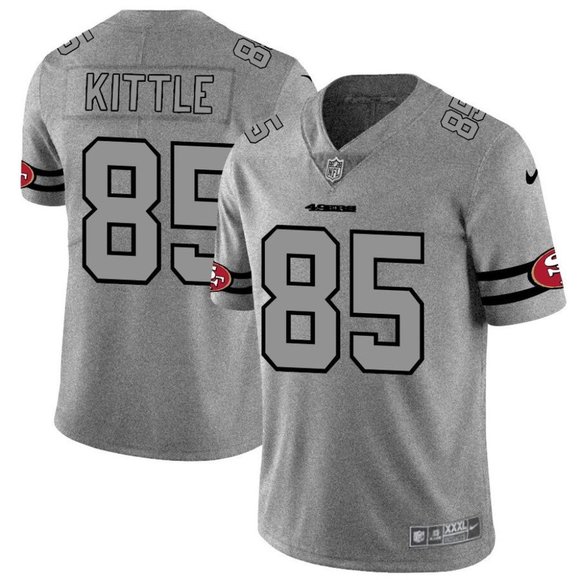 49ers kittle jersey black